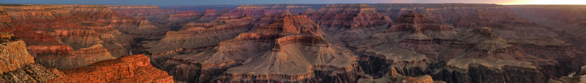 Panoramafoto Grand Canyon