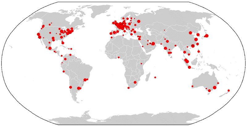 alpha level global city by the globalization and world cities research network.